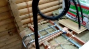 Электрика в доме из бревна. 2-ая серия.