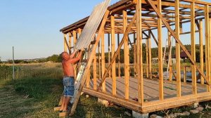 Строительство домика. Начало.