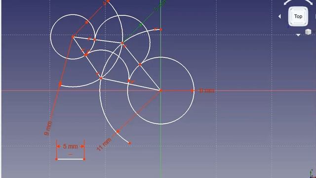 сопряжение окружностей смотреть онлайн