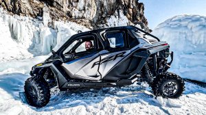 СПАСАЕМ POLARIS RZR ИЗ СНЕЖНОГО ПЛЕНА. БАЙКАЛ НА КВАДРОЦИКЛАХ И ДЖИПАХ С Кавказ DISCOVERY ЧАСТЬ 3