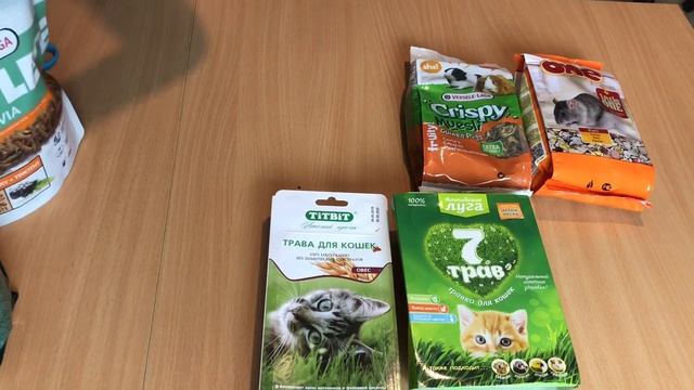 Закупка кормов для морских свинок и крыс. Покупки из зоомагазина. смотреть онлайн