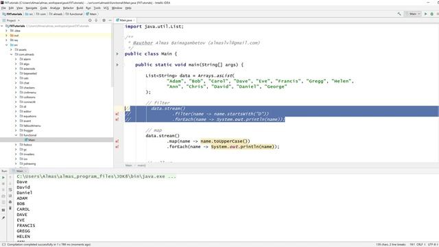 Introduction to Functional Programming (Stream API) in Java 8+ смотреть онлайн