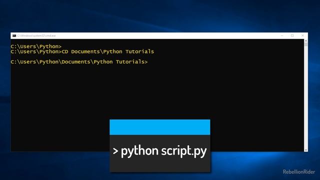 Python tutorial 4: How to Run Python Script using Command prompt by Manish Sharma смотреть онлайн