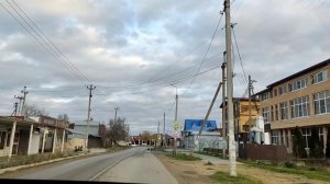 Голубицкая, едем на море. Опустевшая станица зимой. Отдыхающих здесь нет и не будет никогда.