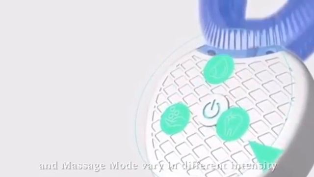 Автоматическая звуковая электрическая зубная щетка 360 °, водонепроницаемая умная отбеливающая u