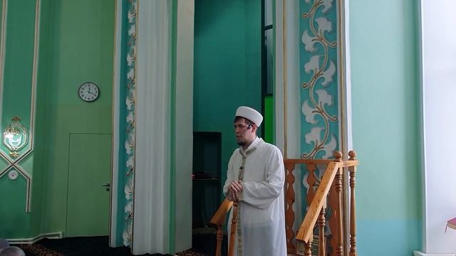 Фанзиль хәзрәт Набиуллин  Җомга вәгазе. 