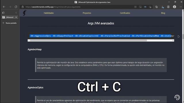 COMO OPTIMIZAR MINECRAFT DEFINITIVAMENTE - ¡¡NUEVO METODO!! - JAVA ARGUMENT??? смотреть онлайн