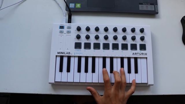 Faded Alan Walker - MusicBoys - Midi-Keyboard Cover - Arturia Minilab MkII смотреть онлайн