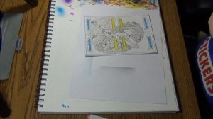 Garbage Pail Kids Go On Vacation Sketch Card - Surf's Up Chuck