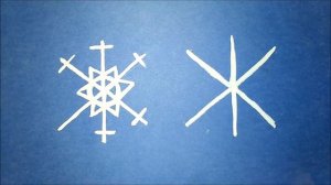 Рисуем снежинки! Как рисовать снежинки! How to draw snowflakes