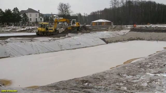 Как сделать пруд  How to make a pond