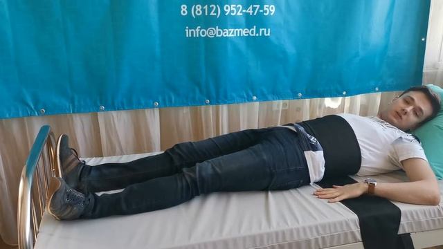Фиксирующий пояс от падения и вставания с кровати - Bazmed Fix Bed смотреть онлайн