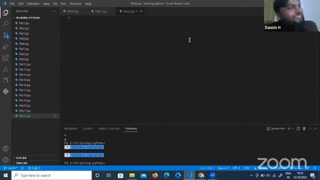 Python class-10 : Python While loop example- Offline Class