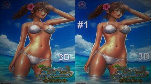 Sexy Beach Premium Resort game  3D video SBS VR box google cardboard
