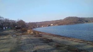 Бухта Парис о. Русский. Прогулка по пляжу
