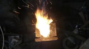 САМОДЕЛЬНАЯ ПЕЛЛЕТНАЯ ГОРЕЛКА