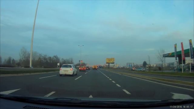GitUp git 2 Pro: test camera on road - GYRO ON смотреть онлайн