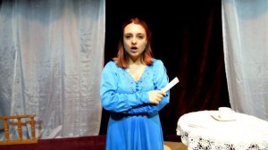 Выразительное чтение отрывка из «Евгения Онегина» для видео-конкурса чтецов «Болдинская осень».