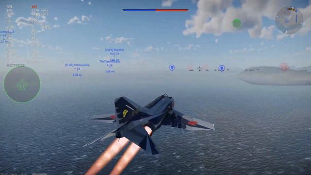 F-4EJ ADTW - ЯПОНСКИЙ ПРЕМ ФАНТОМ в War Thunder смотреть онлайн