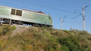 Электровоз ВЛ10-624 на мосту | VL10
