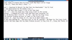 MineCraft-Tutorials _ CrazyCraft Installer For Forge 1.7.10 / In Minecraft Launcher!