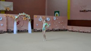 Художественная гимнастика: открытый чемпионат Черниговской области. Сапон Маріанна(БП)14.10.17