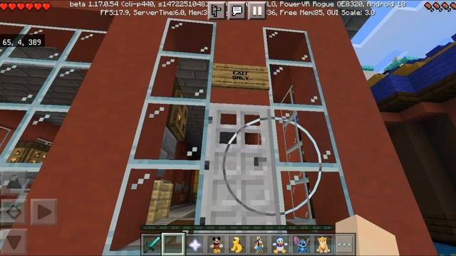 Дарьяна и обзор диснейленда в minecraft. Майнкрафт и удивительные локации. Девочки любят строить. смотреть онлайн