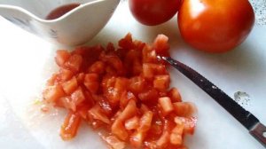 Брускетта  с помидорами и базиликом