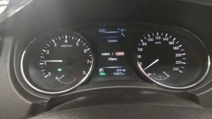 NISSAN QASHQAI сброс межсервисного интервала