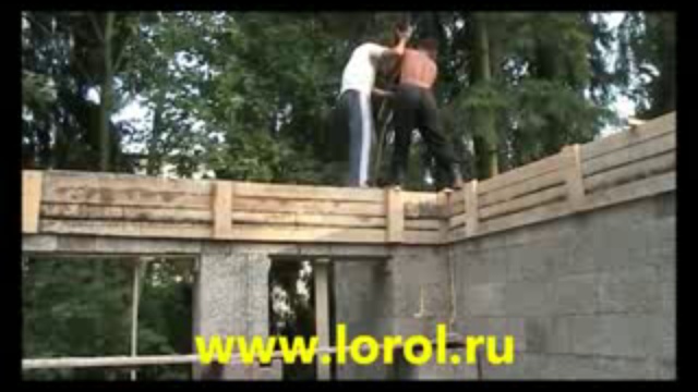 несъемная опалубка DURISOL.монтаж армопояса.всеволожс к