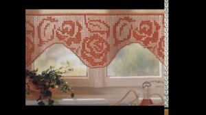 занавески крючком