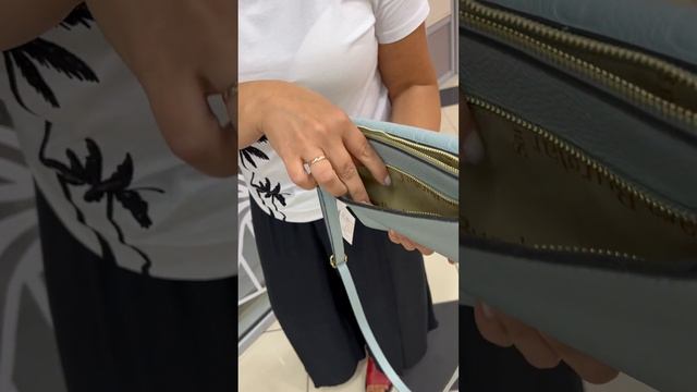 Сайт ROBINZON-bags.ru Маленькая сумка Sara Burglar A0S2M489NK MARINE кросс-боди из натуральной кожи смотреть онлайн