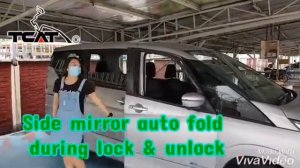 Nissan Serena C27 & X-Trail Auto Folding Side Mirror & Windows Switch