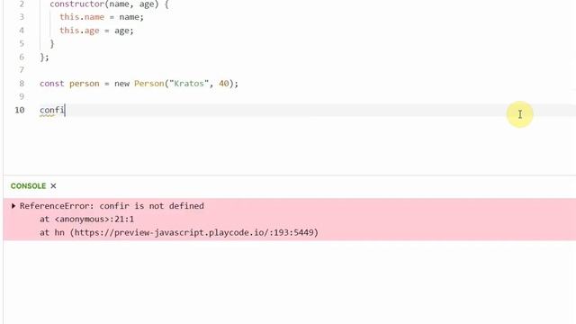 JavaScript Class Syntax ES6 Tutorial