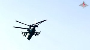 Боевая работа экипажей Ка 52