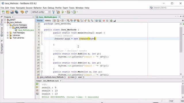 Java Video 9: Java Methods | Create and Call | Static and Instance Methods