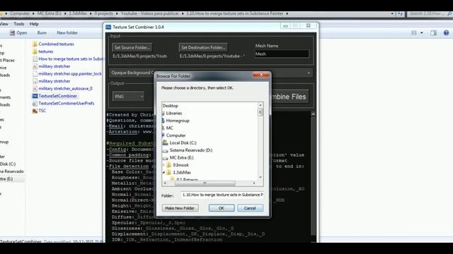 How to Combine/Merge Texture Sets in Substance Painter смотреть онлайн