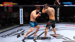 Смогу победить в СТОЙКЕ ХУДШИМ УДАРНИКОМ в игре ТОПОВ UFC 4?