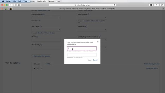 Урок 4. Зачем нужны характеристики товара в объявлении на eBay, как правильно их заполнять смотреть онлайн