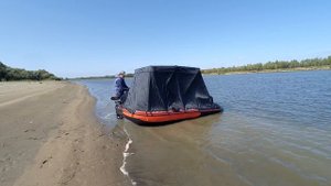 Носовой тент и тент-палатка на лодку ПВХ