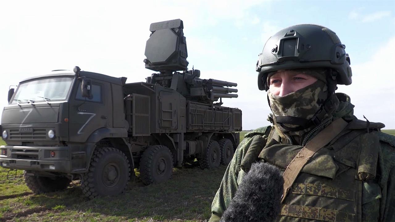 В Херсонской области работают расчеты комплекса "Панцирь-С"