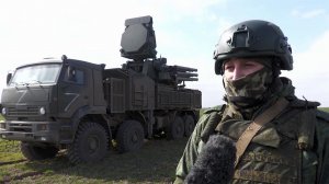 В Херсонской области работают расчеты комплекса "Панцирь-С"