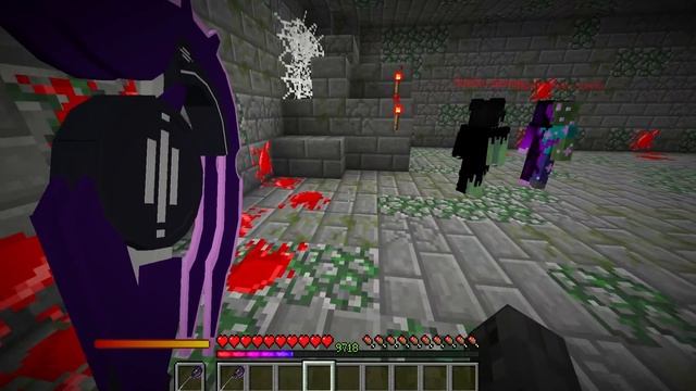 ЖИЗНЬ ЗОМБИ В МАЙНКРАФТЕ 7 СЕЗОН 3  ТЕНЬ ВО МНЕ ЧТО-ТО СКРЫВАЕТ!? ЕЁ УРОВЕНЬ 1.000.000.lvl???