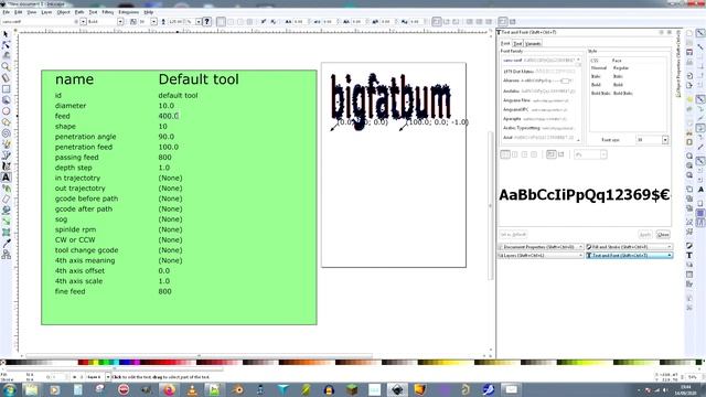 A quick HOW-TO make GCODE in INKSCAPE (for Andy) :o) смотреть онлайн