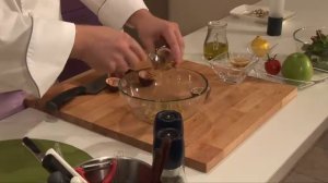 Как приготовить салат из гребешков с соусом из маракуйи