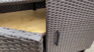 Тумба из ротанга / Уличная мебель