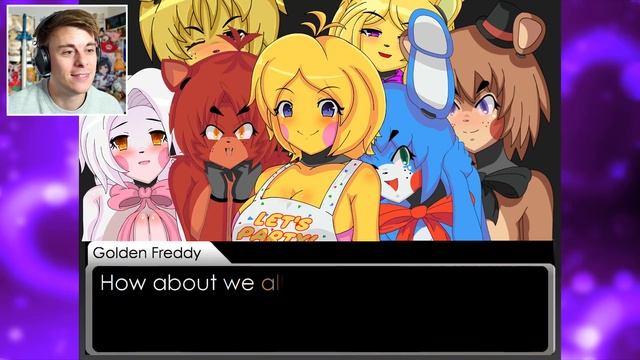 a LOVING SQUEEZE from ALL SIDES. | FNIA "The Golden Age" ENDING [#6] смотреть онлайн