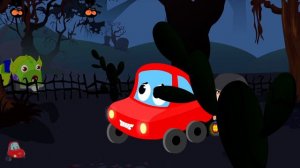 Halloween Special Scary Woods Spooky Song for Kids by Little Red Car