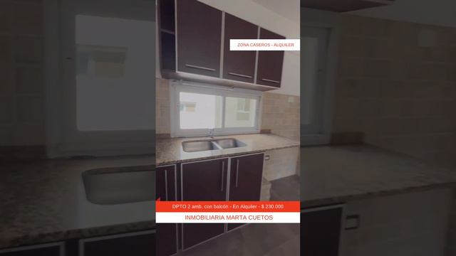 Departamento de 2 amb c/balcón en alquiler - J.B.Alberdi al 1500 - Caseros