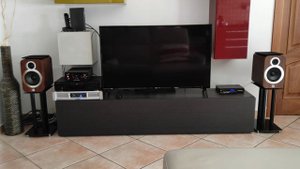 Q ACOUSTIC 3030i WITH NEW HIFI SETUP!! PRE DYNAVOX TPR3+QSC GX3